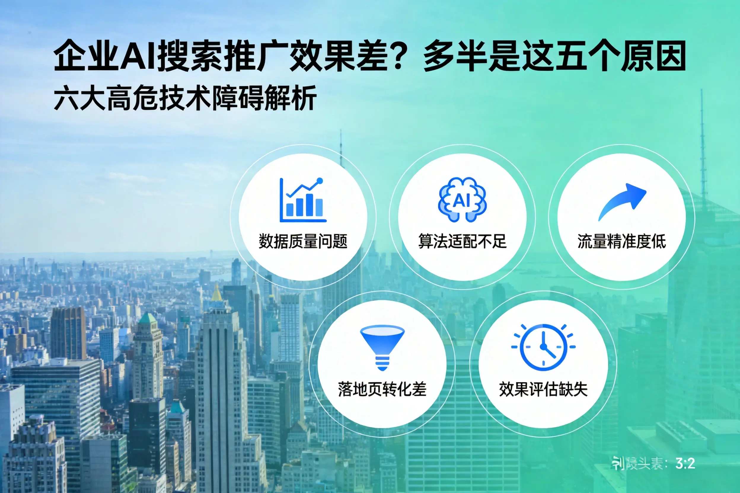 天台企业AI搜索推广效果差?多半是这五个原因